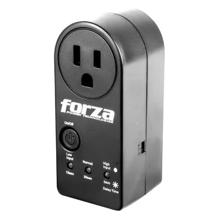Protetor de Voltagem Forza FVP-1202N 1800W 220V - Preto