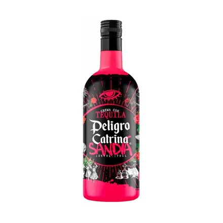 Tequila Peligro Catrina Crema Sandia 700ml