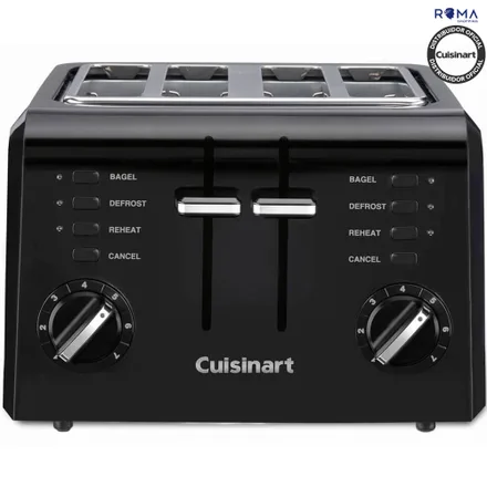 Torradeira Cuisinart Cpt Classica Compacta 4 Fatias