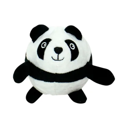 Juguete Para Mascotas Pawise 15157 Peluche De Oso Panda 16 Cm Blanco/Negro