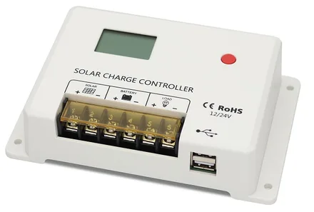 Solar Pwm 10A Controlador 2USB