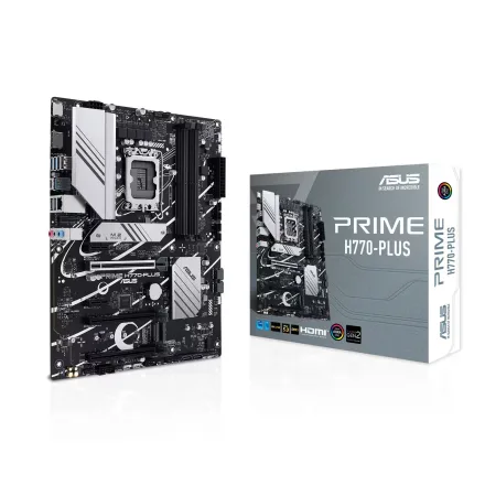 Placa Mae Prime H770 Plus Socket Lga 1700 Chipset Ddr 5 Atx