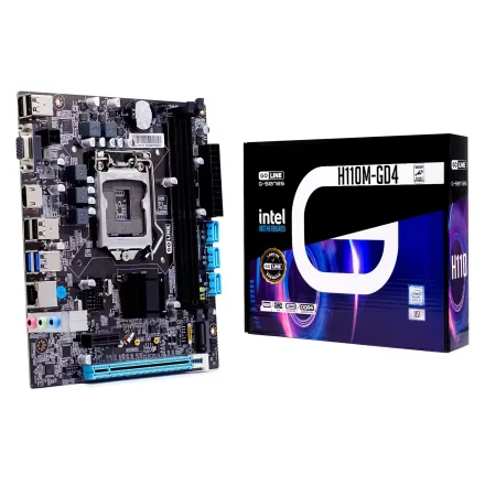 Placa Mae Goline Socket Lga 1151 Chipset H110 Ddr 4 Atx 1 Ano