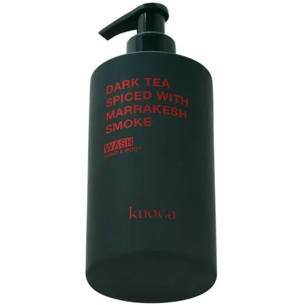 Sabonete Líquido para mãos e corpo Kuoca Dark Tea Spice With Marrakesh Smoke
