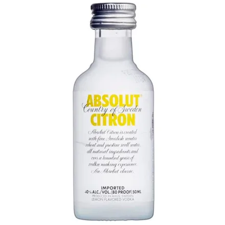 Vodka Absolut Mini Citron 50ml