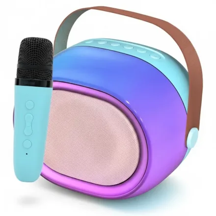 Ecopower Speaker Ep 2326 Rgb Sd Aux Karaoke Microfono