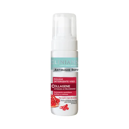 Limpiador Facial Clinians Antirughe Repair Mousse Detergente Viso 150ml