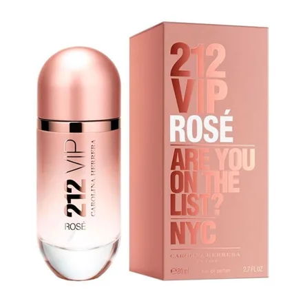 Carolina 212 Vip Rose Elixir Edp 80ml