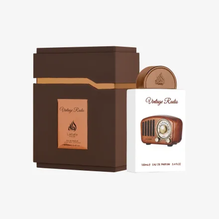 Lattafa Perfume Vintage Radio Unisex Eau Parfum 100ml