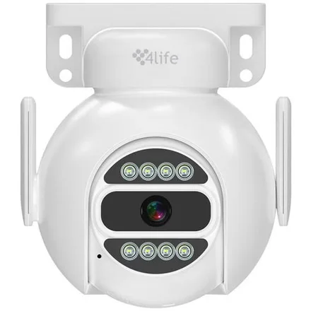Câmera de Vigilância IP 4LIFE FLD8G 2.5K 4MP Wifi – Blanco