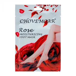 MEIA HIDRATANTE PARA PÉS CHOVEMOAR ROSAS