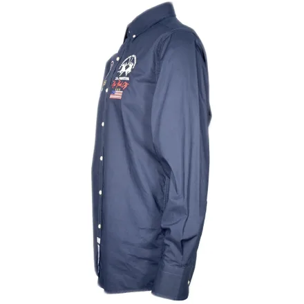 Camisa La Martina Masculino Eq 02 Marinho