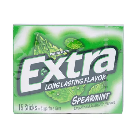 Chicle Sin Azucar Wrigley Extra Menta 15 Sticks