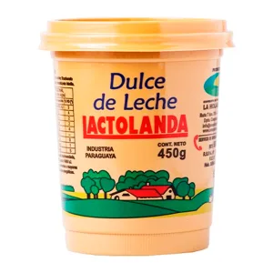 Doce Leite Paraguaio Lactolanda Pote 450g