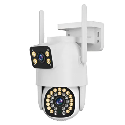 Câmera de Segurança Satellite A-CAM8009D 6MP WiFi - Branco