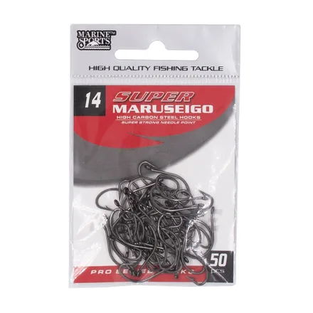 Anzuelo Marine Sports Super Maruseigo Nickel 14 50 Pcs