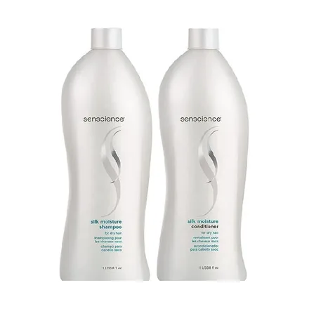 Senscience Silk Moisture 1 Litro Shampoo Plus Acondicionador