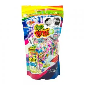 Chiclete Las Delicias Tattoo Pacote 450g