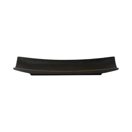 Bandeja De Cerámica Life Home Bcr 70862 33 Cm Negro