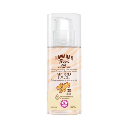Protector Solar Hawaiian Tropic Air Soft Face Fps 30 50ml