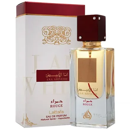Perfume Unissex Lattafa Ana Abiyedh Rouge Edp 60ml