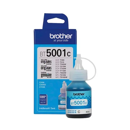 Tinta Brother Bt5001 C Cyan 48.8 Ml