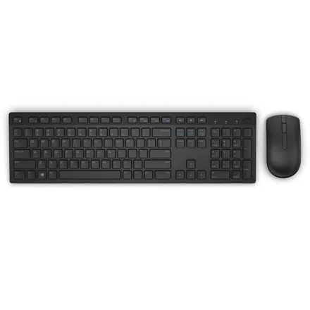 Teclado Dell Espanhol + Mouse KM636-BK-LTN Wireless – Preto