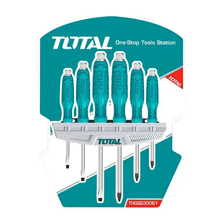 Total Juego Destornilladores Impacto 6PCS