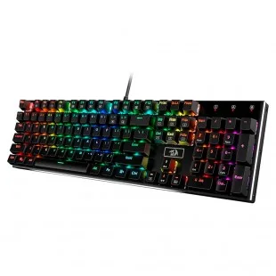 TECLADO REDRAGON K556RGB-PRO DHARMA MEC WIRELESS SW-RED