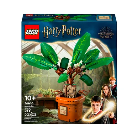 Juguete Construccion Lego Harry Potter Wizarding World Mandrake 579 Piezas