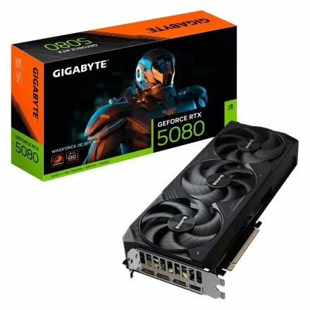 Placa Video Gigabyte Geforce Rtx 5080 Gddr 7 Gv 16GD