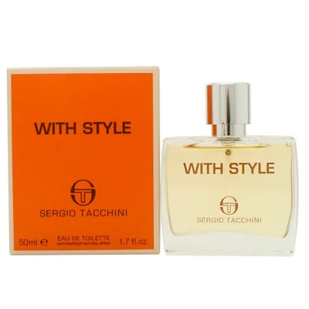 Perfume Sergio Tacchini Style Eau Toilette Masculino 50ml