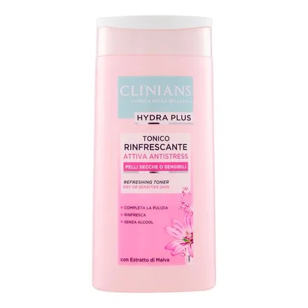 TÔNICO REFRESCANTE HYDRA PLUS ATTIVA ANTISTRESS CLINIANS