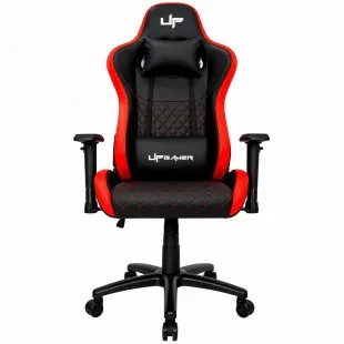 Cadeira Gamer UP Gamer D2534BKRD PVC Algodão Base em Metal Reclinável Até 120kg...