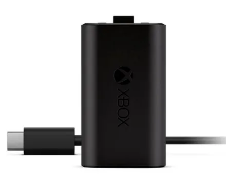 PLAY AND CHARGE KIT PARA XBOX ONE S X PRETO
