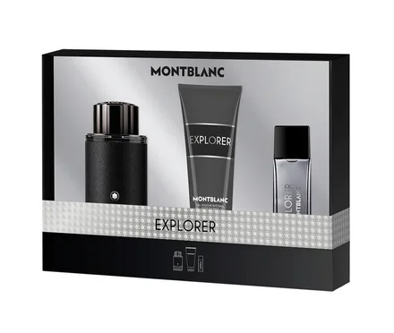 Mont Blanc Explorer Eau Parfum Plus Gel Douche 100ml 15ml