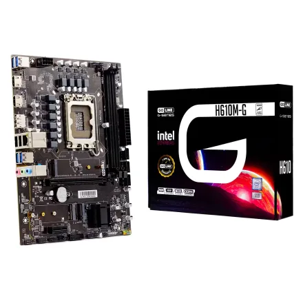 Placa Mae Goline Ddr 4 Socket Lga 1700 Chipset H610 Atx 1 Ano