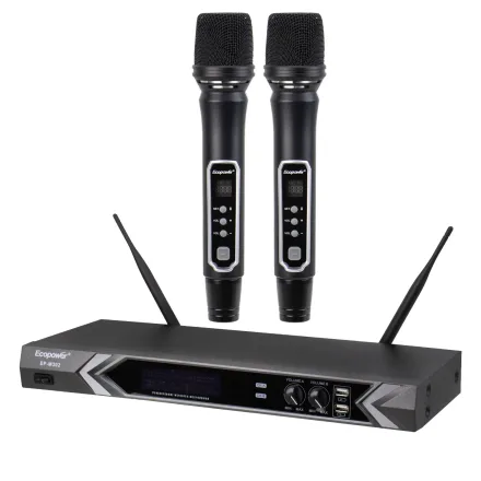 Ecopower Microfono Ep M309 2 Mic Bivolt