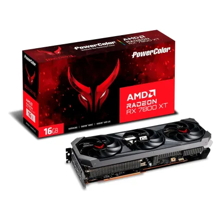 Placa Video Power Color Radeon Rx Devil Oc Gddr 6 16g