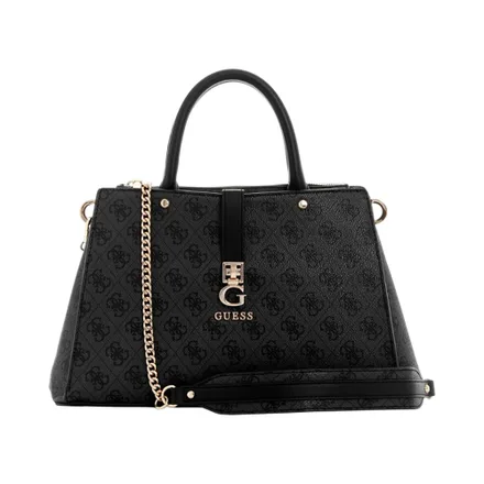 Cartera Guess Sg962906 Coal Logo Negro