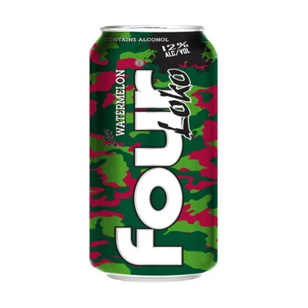 Cerveza Four Loko Watermelon Lata 355ml