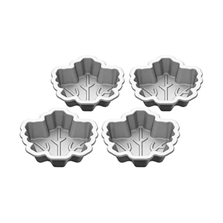Mini Bandejas Cuisinart Cmbm 4MPL Folha Carvalho Antiaderente 4