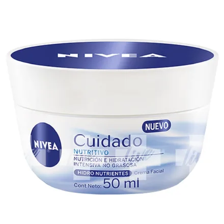 Cosmetico Nivea Crema Facial Cuidado Nutritivo 50ml