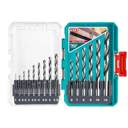 TOTAL KIT DE MECHAS P/METAL TACSDL51506 15PCS