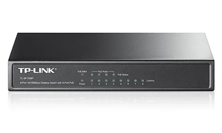 Hub Switch 08P Tl 100 Desktop Poe