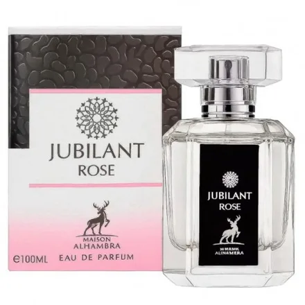 Perfume Maison Alhambra Jubilant Rose Eau Parfum Feminino 100ml