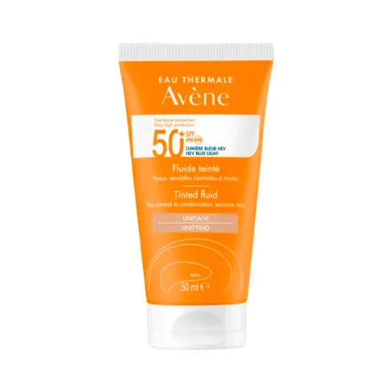 Protector Solar Avene Fluide Teinte 50 Plus 50ml