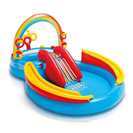 Centro De Juegos Intex 57453 Tobogan Arco Iris 2.97 X1.93 X1.35 M