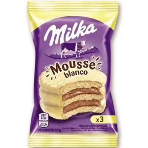Alfajor Milka Triplo Mousse 55g