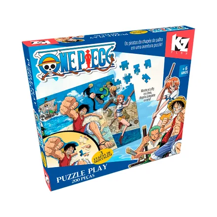 Rompecabezas Elka Puzzle Play One Piece 1225 200 Piezas